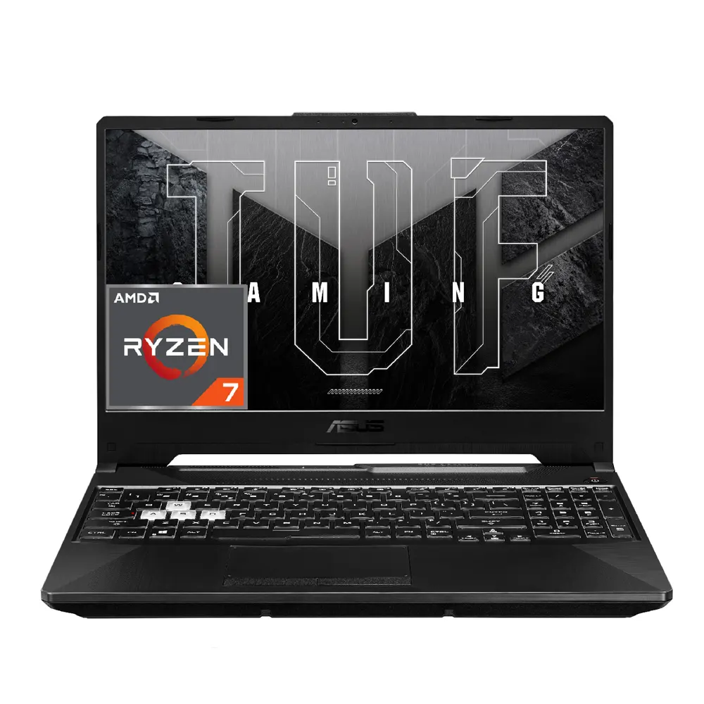 اسوس تاف جيمينج A15 FA506NCR-HN007W، Ryzen 7-7435HS، 8 جيجا DDR5، 512 جيجا SSD، RTX 3050، 15.6 بوصة FHD 144 هرتز، ويندوز 11
