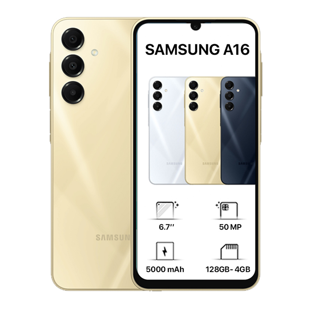 سامسونج جالكسي A16 ثنائي الشريحة - 128 جيجا، 4 جيجا رام، 4G