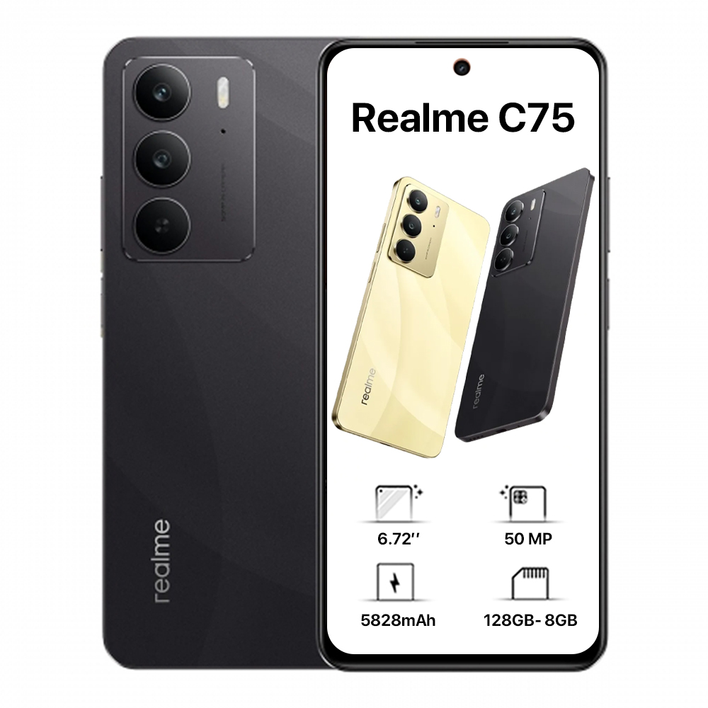 ريلمي C75 ثنائي الشريحة - 128 جيجا، 8 جيجا رام، 4G