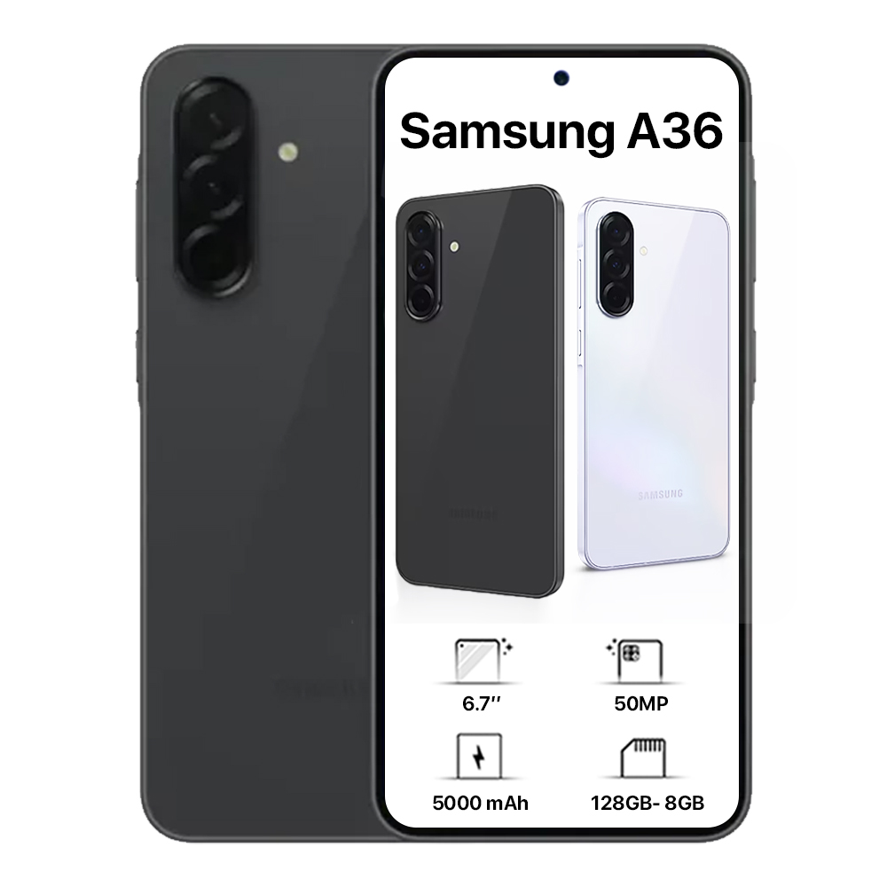 سامسونج جالكسي A36 ثنائي الشريحة - 128 جيجابايت، 8 جيجابايت رام، 5G