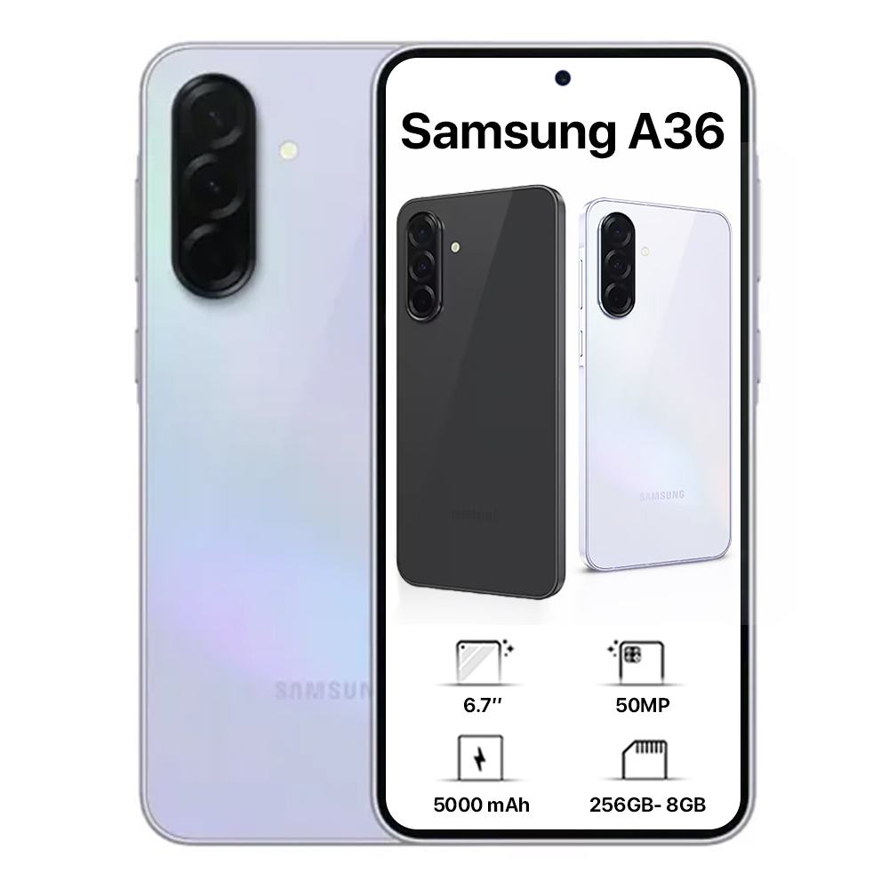 سامسونج جالكسي A36 ثنائي الشريحة - 256 جيجابايت، 8 جيجابايت رام، 5G