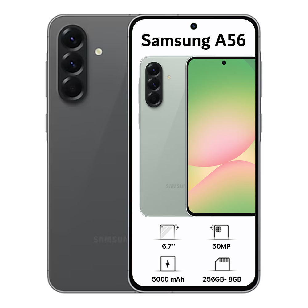 سامسونج جالكسي A56 ثنائي الشريحة - 256 جيجابايت، 8 جيجابايت رام، 5G
