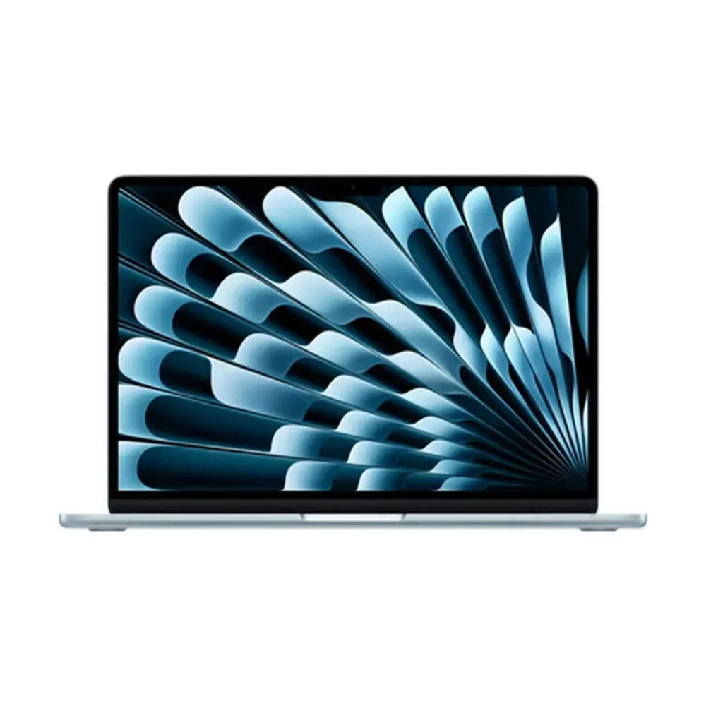 ماك بوك إير 13 إنش بشريحة Apple M4 تحتوي على معالج 10 نواة ومعالج رسومي 8 نواة، ذاكرة موحدة 16 جيجابايت، وسعة تخزين SSD بحجم 256 جيجابايت