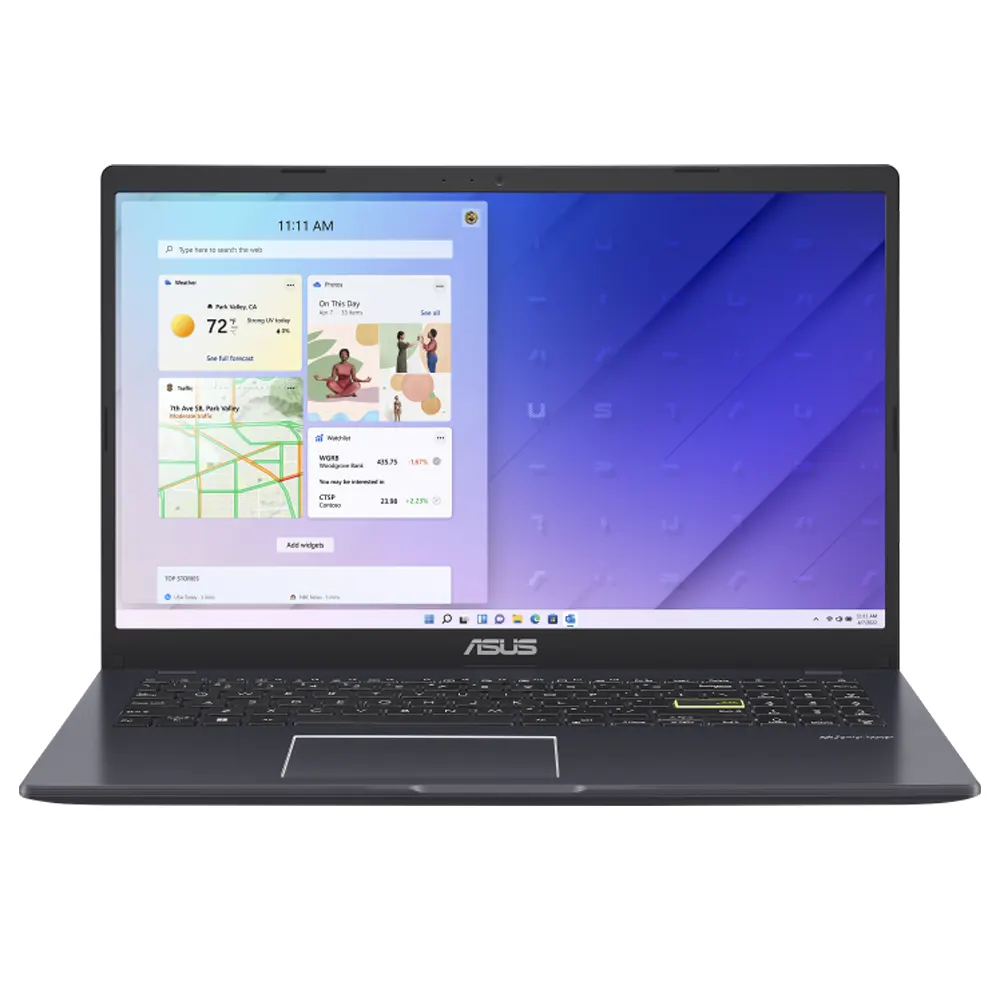 أسوس فيفوبوك جو 15 E510KA-BR395W – معالج إنتل سيليرون N4500 – ذاكرة عشوائية 4 جيجابايت – وحدة تخزين 256 جيجابايت – شاشة بقياس 15.6 بوصة – نظام تشغيل ويندوز 11
