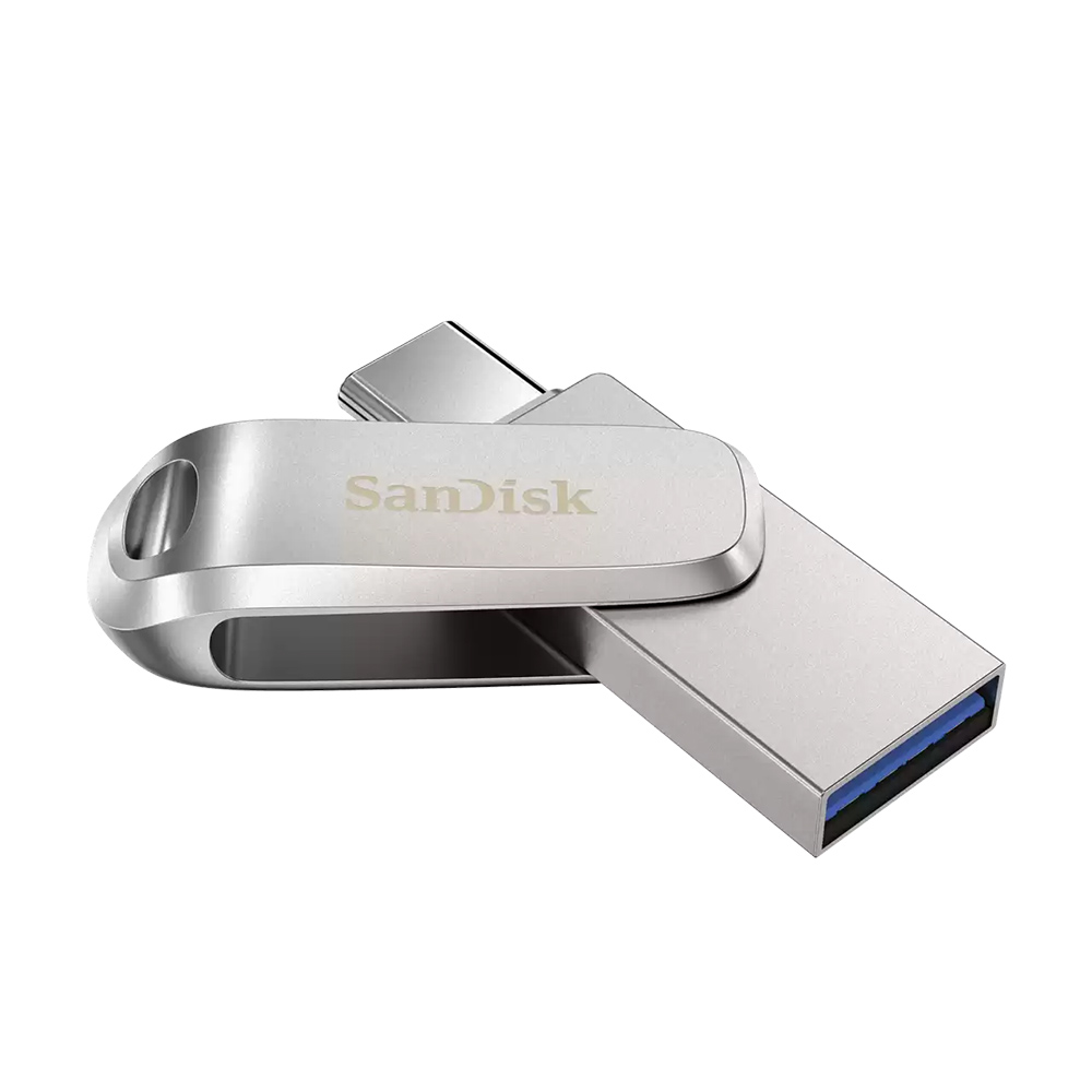 محرك أقراص فلاش سانديسك ألترا دوال درايف لوكس من النوع C بسعة 512 جيجابايت - SDDDC4-512G-G46