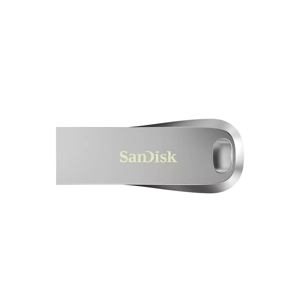 محرك أقراص فلاش سانديسك ألترا لوكس سعة 128 جيجابايت بمنفذ USB 3.2 من الجيل الأول - SDCZ74-128G-G46