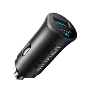 شاحن سيارة Anker A2741 فائق الصغر بمنفذين بقوة 30 وات