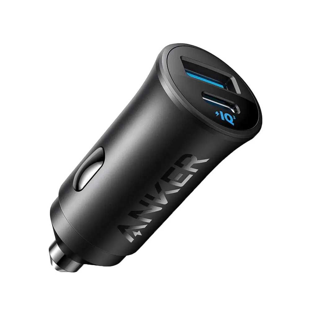 شاحن سيارة Anker A2741 فائق الصغر بمنفذين بقوة 30 وات